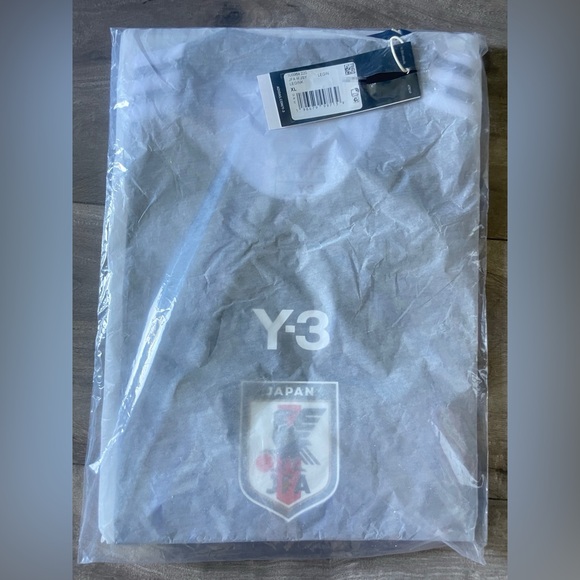 NEW Y-3 Adidas Japan 2024 Authentic Home Soccer Jersey FAN version Moto sweat - Picture 5 of 6